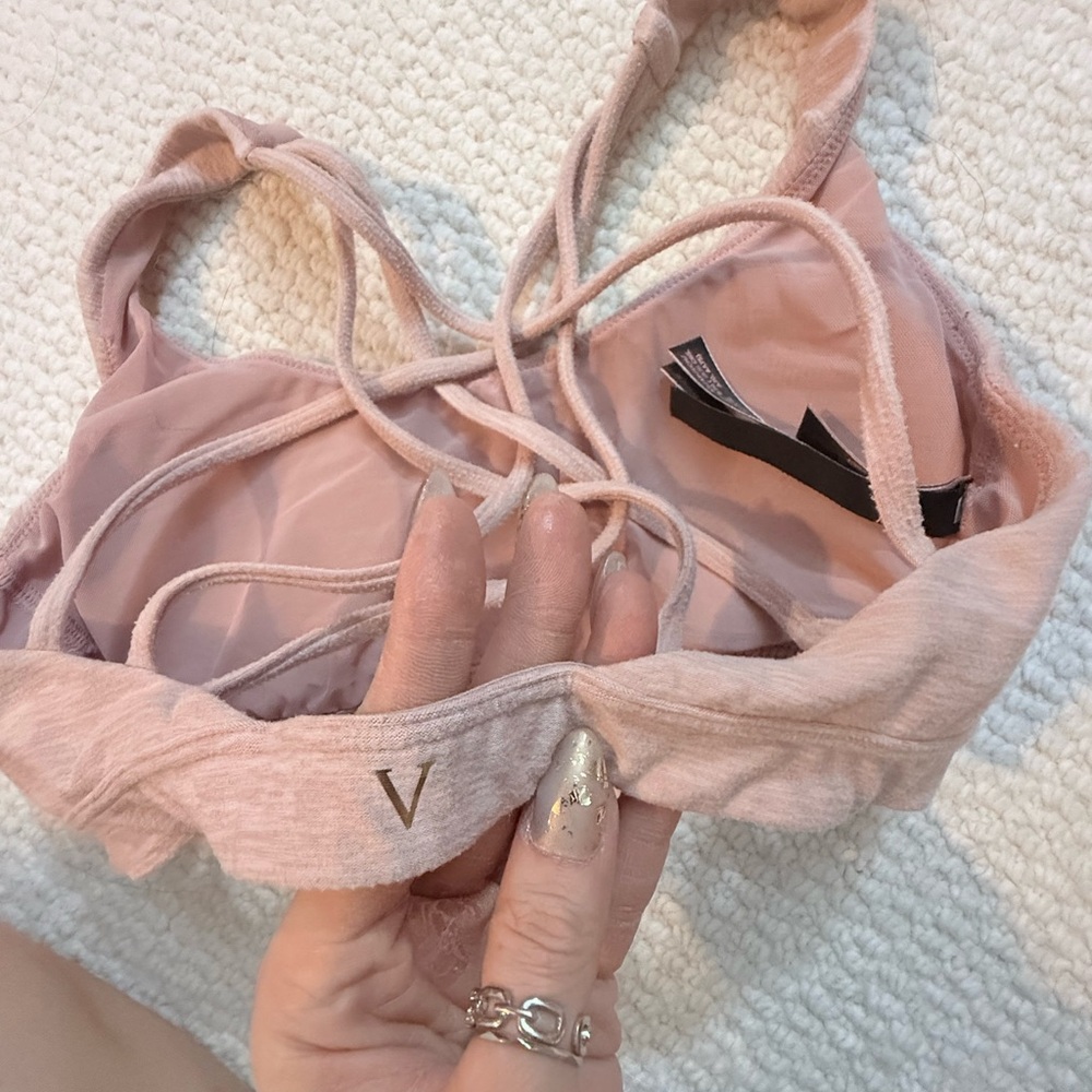 Victoria's Secret Blush Pink Sports bra